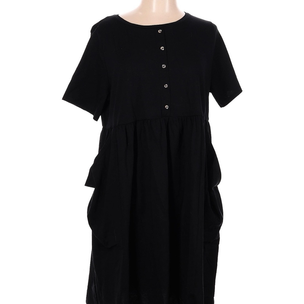 ASOS Black Midi Dress